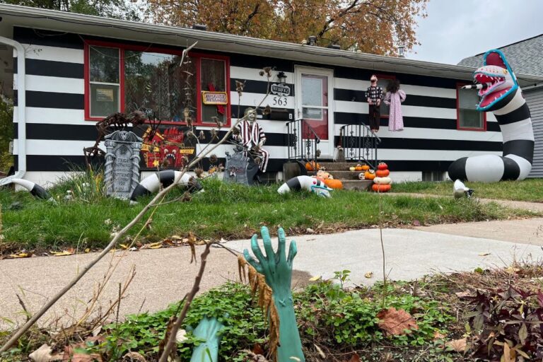 Step into Winona's whimsical world with its year-round Beetlejuice house, and discover why this town truly embraces the spirit of Halloween!