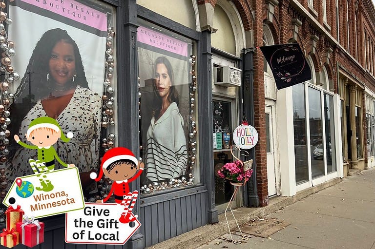 Mélange Resale & Boutique in Winona, MN.