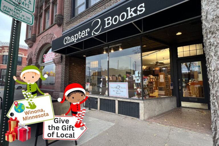 Uncover a world of literary and musical treasures for your holiday gifting at Chapter 2 Books in Winona, MN!