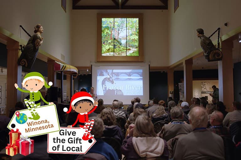 Experience the world through the lens of storytelling at the Frozen River Film Festival in Winona, MN - a fest dedicated to documentaries!