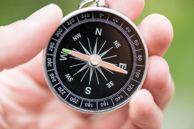 Compass goes wild in man's hand at Minnesota's Magnetic Rock Trail