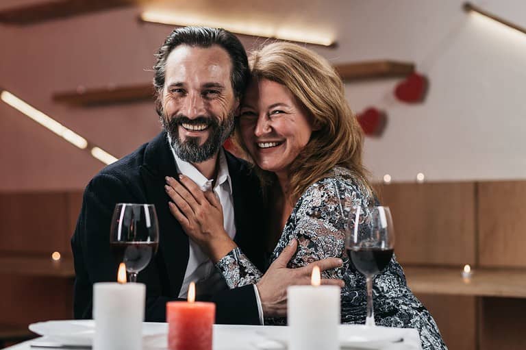 Couple enjoys a romantic date in Rochester, Minnesota