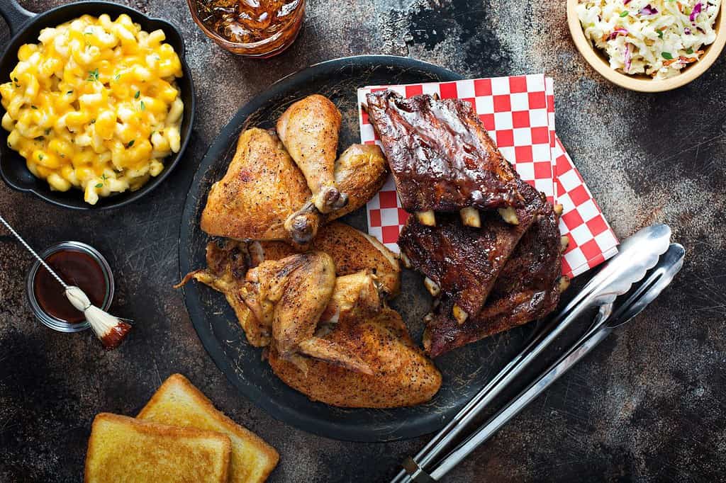 BBQ foods at Kansas City, Missouri