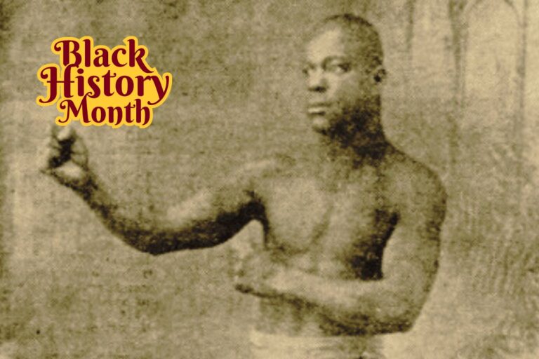 Photograph from the 1880s of Minnesota boxer Harris Martin. From the collection of Jack and Kitty Norton.