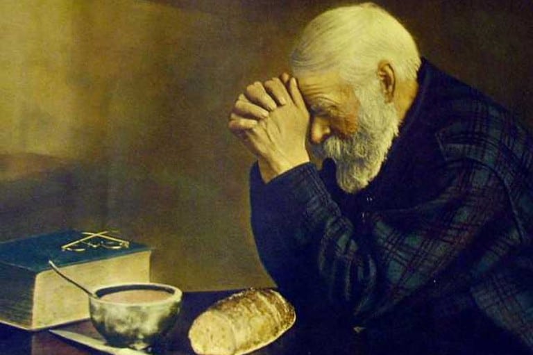 “Grace,” the Minnesota state photograph, taken by Eric Enstrom c.1920 and colorized by Enstrom’s daughter, Rhoda Nyberg. Discover the heartwarming story behind Minnesota's official state photograph, "Grace" – a symbol of faith and gratitude!
