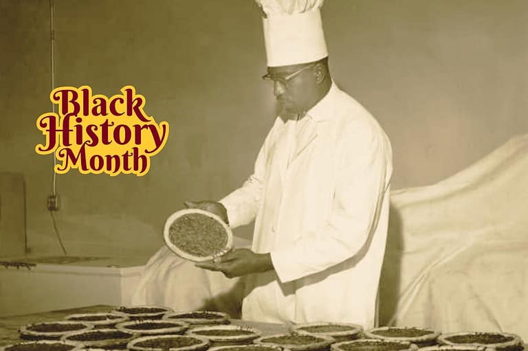 Oscar Howard pictured making his famous pecan pies. Discover the inspiring story of Oscar Howard, a chef who not only fed Minnesota but also nourished its community with his culinary legacy.