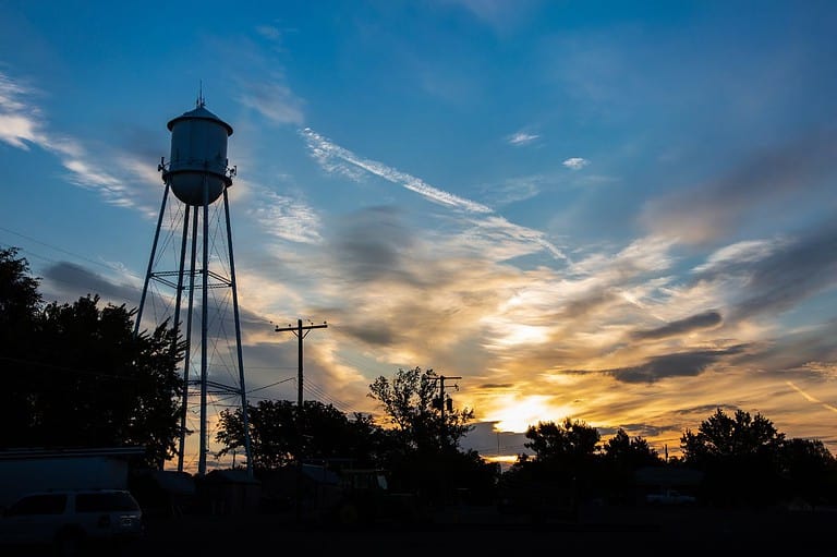 Sunset over the watertown in a tiny town in Minnesota Looking for a perfect day trip away from the hustle and bustle of the Twin Cities? These tiny towns in Minnesota have big charm!