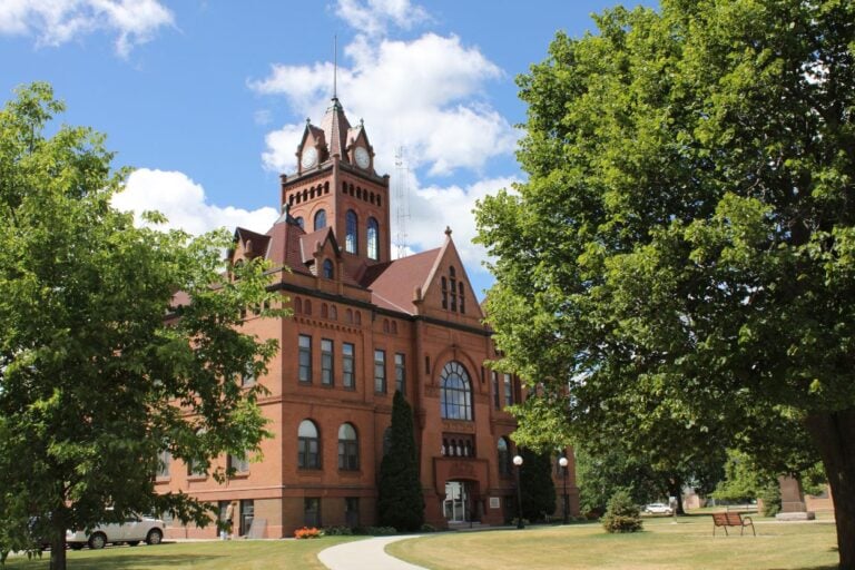 Historic courthouse in Ada, MN. Don't cha know: Ada, Minnesota? Uncover this north-western treasure where small-town charm and fascinating history collide!