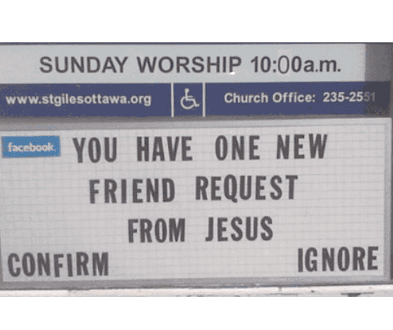 Hilarious Humor: These Are The BEST Funny Church Signs!