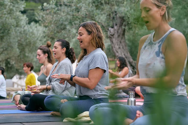 Minnesotans doing yoga. Embark on a transformative journey of self-discovery and relaxation in Minnesota: where nature's embrace meets holistic healing.