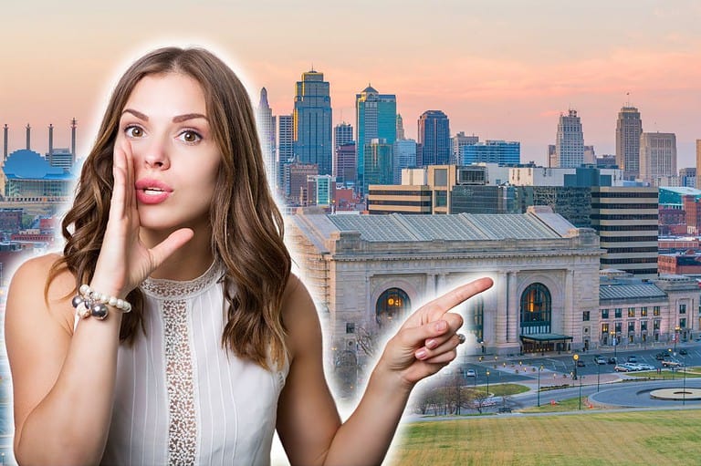Women telling a secret in Kansas City. Uncover the best-kept secrets of Kansas City with our insider's guide to fun things to do! These are places locals love and tourists miss!