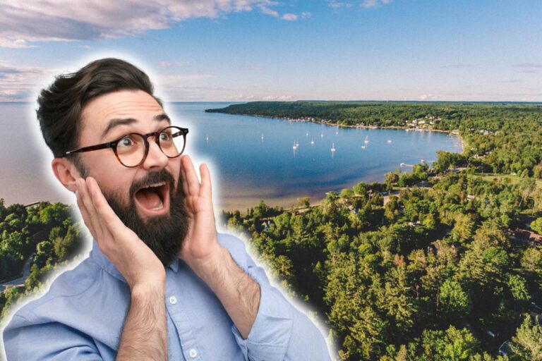Shocked Wisconsin man. These shocking facts about visiting Wisconsin will make you want to pack your bags and explore the Badger State ASAP!