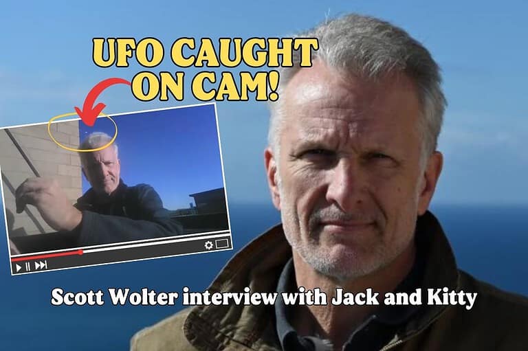 UFO caught spying on History Channel's Scott Wolter! Watch the incredible footage now and decide for yourself - are we alone in the universe?