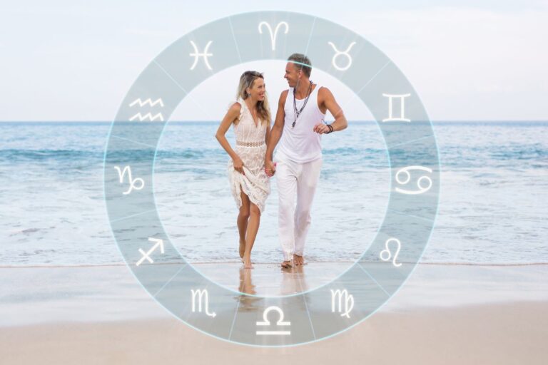 Couple travels to northern Wisconsin. Let the stars guide you to your perfect Wisconsin getaway! Discover how each city aligns with your zodiac sign's unique traits.