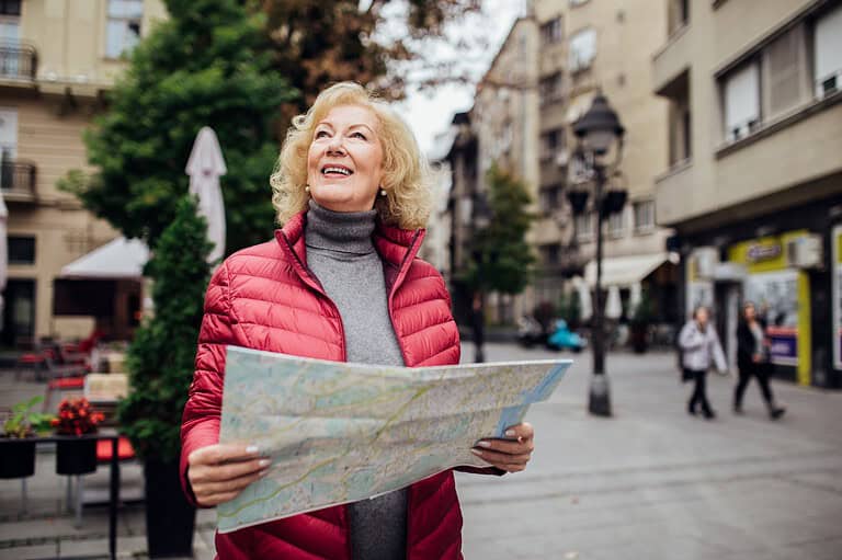 Solo retired traveler. Discover the freedom and fulfillment of solo travel after retirement with these essential tips and helpful insights.