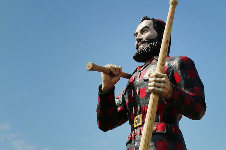 Paul Bunyan in Brainerd, MN. Embark on a captivating adventure through Brainerd, Minnesota's rich history, stunning landscapes, and unforgettable attractions!