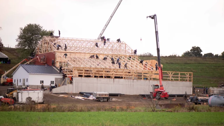 Witness the magic of teamwork at an Amish barn-raising—where a community comes together to build something extraordinary in just one day.