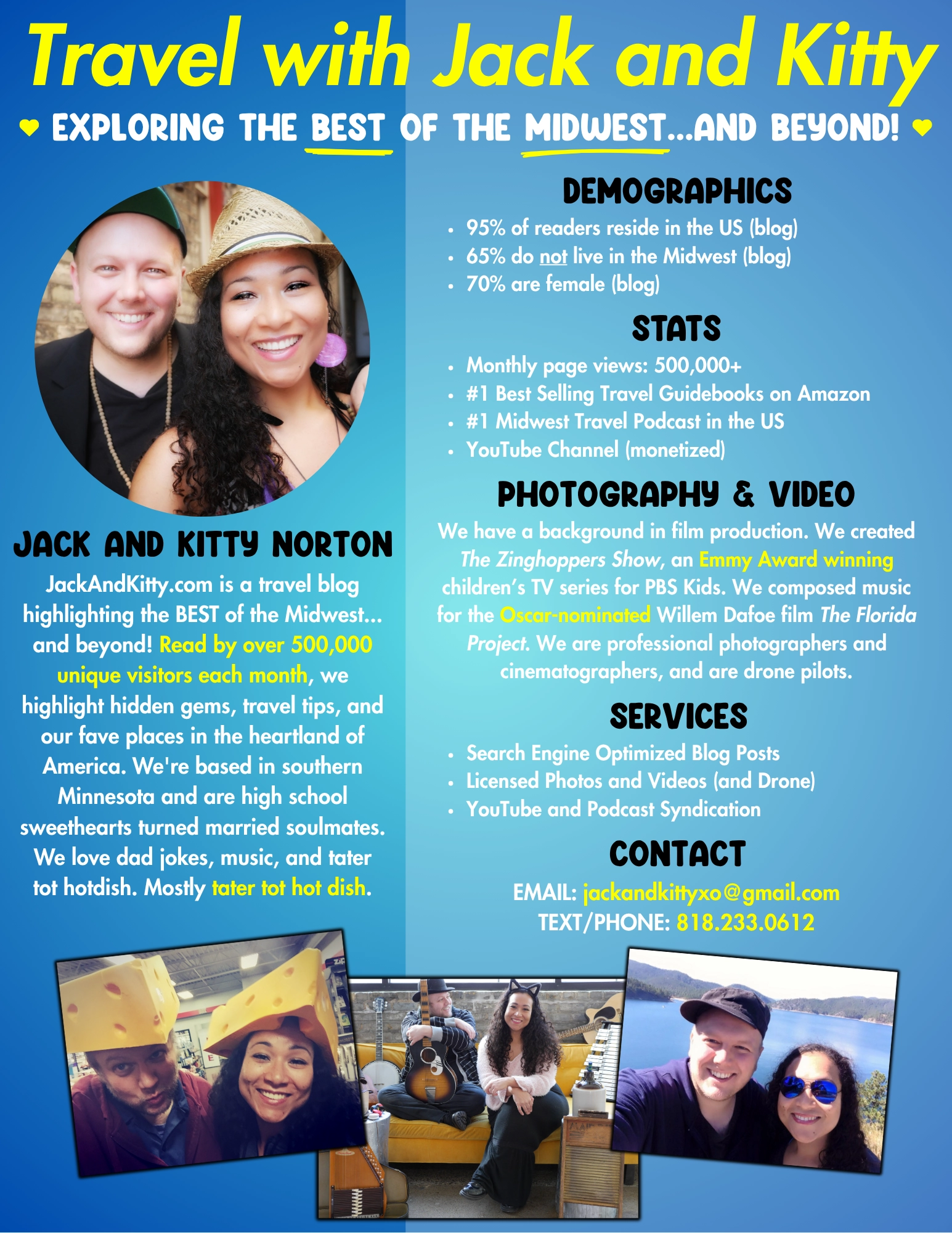 Travel with Jack and Kitty: Media Kit 2025